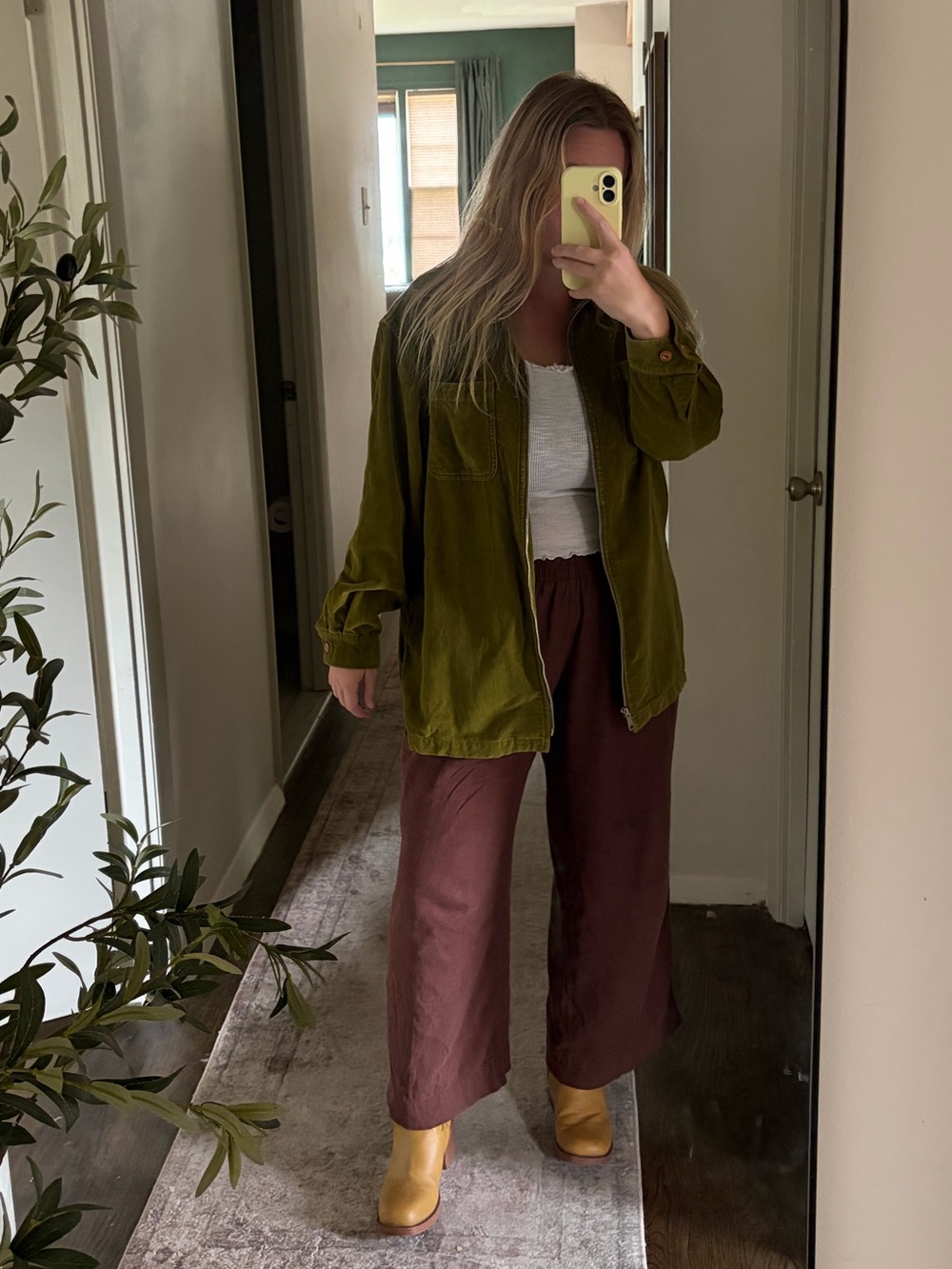 Vintage Jones New York Sport Olive Green Lightweight Women's Jacket